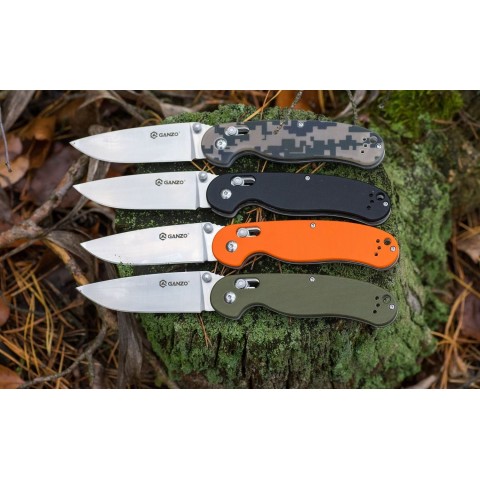 Ніж складаний Ganzo G727M зелений