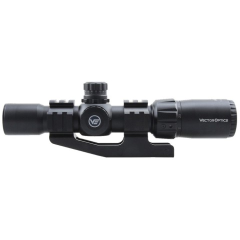 Приціл оптичний Vector Optics  MUSTANG GENII 1-4X30 (30 мм) Illum. SFP