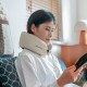 Подушка бавовняна для шиї, з пам'яттю Naturehike CNK2450WS019, бежева
