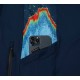 Реглан Pelagic Exo-Tech Hooded Fishing Shirt L Navy
