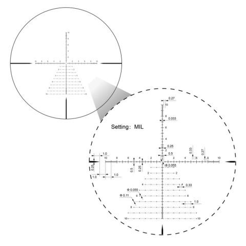 Приціл оптичний Vector Optics Taurus 4-32x56 (34mm) illum. SFP ED