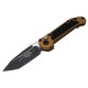 Ніж Microtech L.U.D.T S/E Gen III.,  чорний клинок, танто, руків'я tan