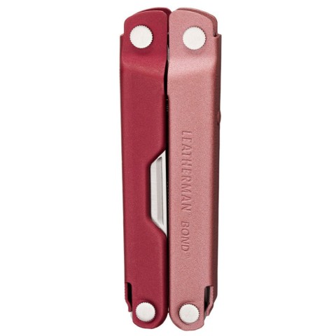 Мультиінструмент Leatherman Bond Heathered Cranberry, нейлоновий чохол