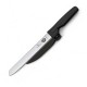 Кухонний ніж Victorinox DUX лезо 21см хвил. з направляючою з чорн. ручкою
