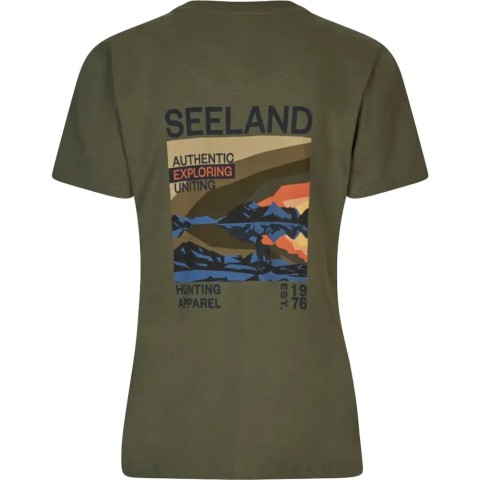 Футболка Seeland Leala T-shirt XS Зеленый