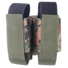 Подсумок Leapers двойной, Molle 40mm ц:green