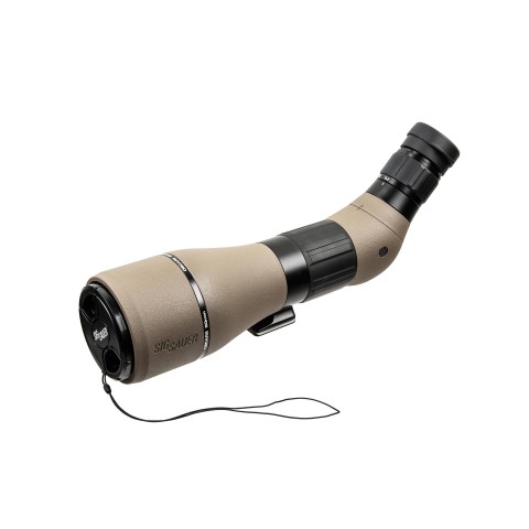 Зрительная труба Sig Optics OSCAR8, 27-55X80MM, HDX LENS, ANGLED EYEPIECE, FDE