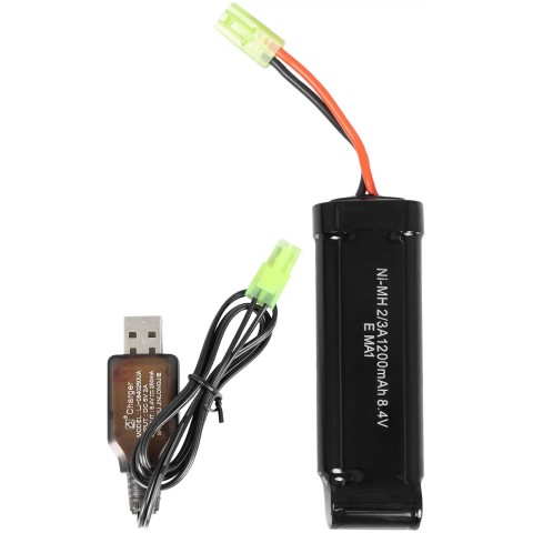 Винтовка стрб. CYMA AKM Tactical, AEG 6 мм Metal