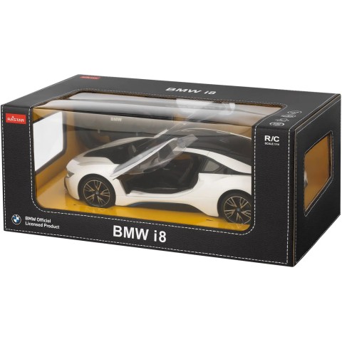 Машинка Rastar BMW i8 1:14 ц:белый