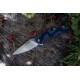 Ніж складаний туристичний Ruike Fang P105-Q, (9.2 см) 14C28N / G10 синій