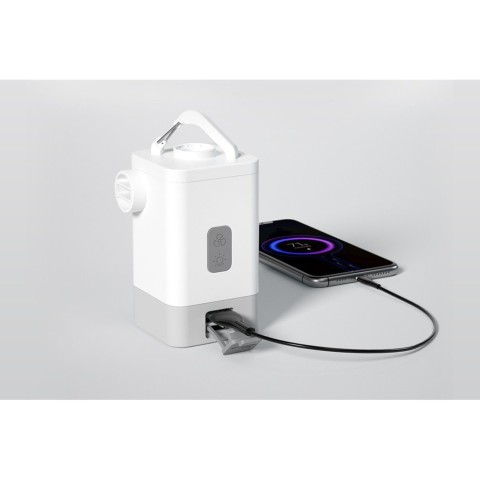 Насос-ліхтар-powerbank кемпінговий Flextail Max Pump 2 Plus, білий