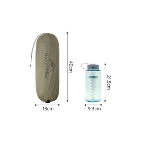 Намет надлегкий двомісний  з футпринтом Naturehike Cloud Up Pro CNK2350WS020,  20D, світлий сірий