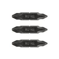 Набір Leatherman з трьох двосторонніх біт з хрестовими викрутками №1 і №2 Philips