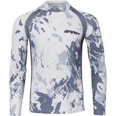 Джерсі Brain Hooded Jersey Splash L sun protect Grey