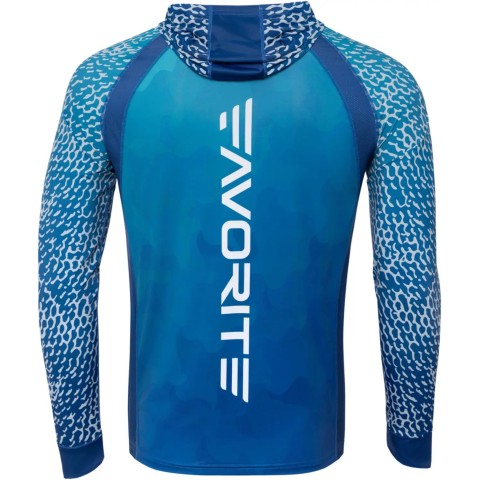 Джерсі Favorite Hooded Jersey Saltwater L Sun protect Marine
