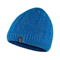 Водонепроникна шапка Dexshell Heathered Rib Knit Beanie, onesize (56-58 см), блакитний