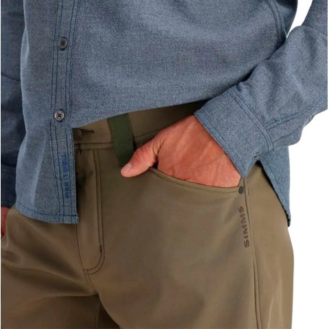 Брюки Simms Rogue Softshell Pant 30R Dark Stone