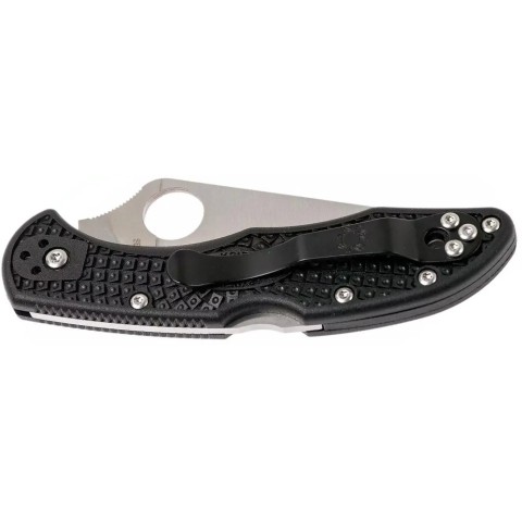 Нож Spyderco Delica 4 Flat Ground, VG-10, FRN ц:black