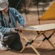 Розкладний стіл Naturehike CNH22JU050, алюміній, темно-зелений
