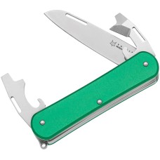 Нож многофункциональный Fox Vulpis Aluminium OD Green. 3 инструмента