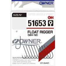 Крючок Owner Float Rigger 51653 #6 (10 шт/уп)