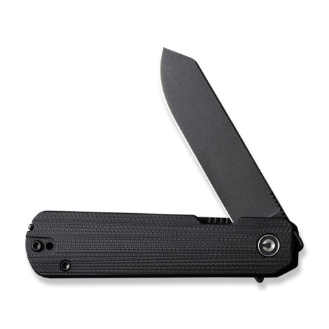 Ніж складаний кишеньковий Civivi Sendy, (7.2 см) Nitro-V / G10 чорний