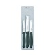 Набір кухонний Victorinox SwissClassic Paring Set 3 ножа з чорн. ручкою (8,8,11см)