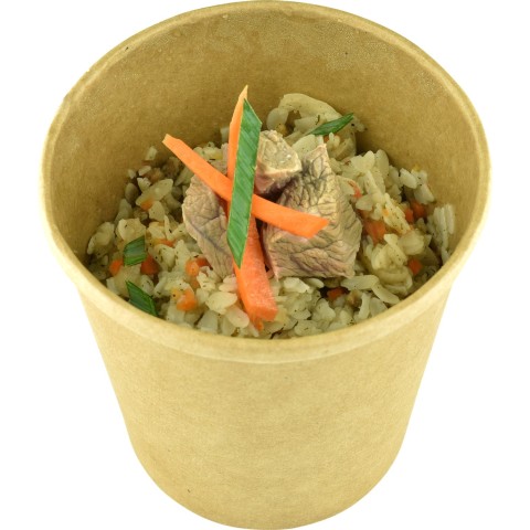 Рис з телятиною  Happy Elk