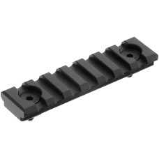 Планка Leapers M-LOK Picatinny 7 slots 8 см ц:black