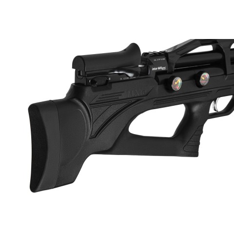 Пневматична Редукторна PCP гвинтівка  Aselkon MX10-S Black  кал. 4.5