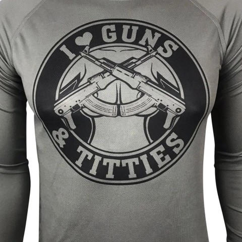 Джерси Kramatan I Love Guns & Titties Tactical Design M urban