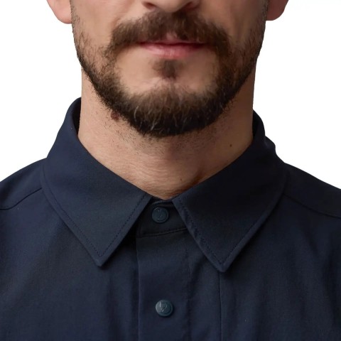 Рубашкa Fjallraven High Coast Pack Shirt SS M dark navy