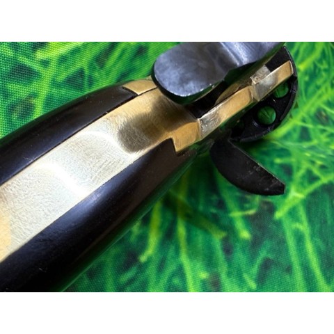Derringer Revolver 8-shot Brass-Stell