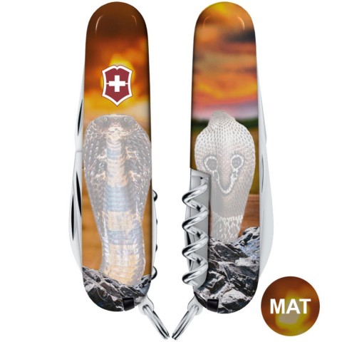 Ніж Victorinox Spartan Zodiac 91мм,13функ ,Королівська кобра