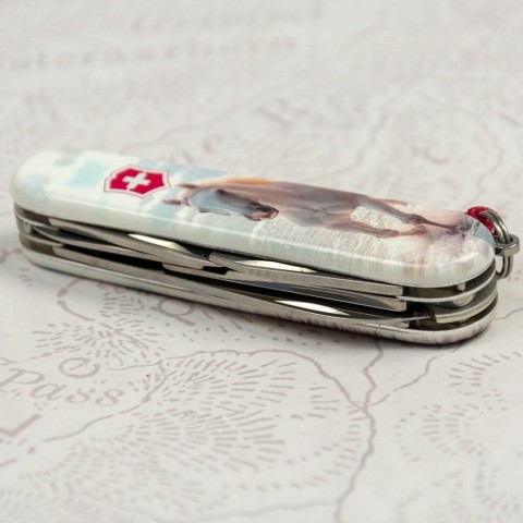 Складаний ніж Victorinox CLIMBER ZODIAC Білий кінь 1.3703.7.Z5270pk