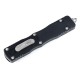 Ніж Microtech Dirac Delta D/E OTF, stonewash клинок, чорне руків'я
