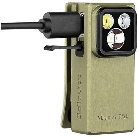 Фонарь Olight Oclip Ultra Olive green