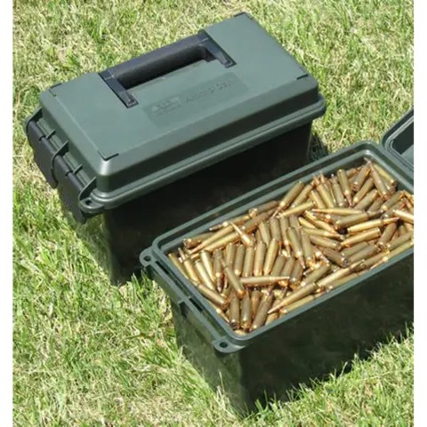 Кейс MTM 19х34х22 см, .50 BMG д/патронів 50кал. зелен. forest green