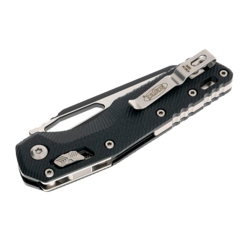 Нож Microtech MSI SE, fluted black, G10, черный