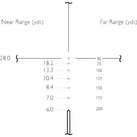 Прицел Hawke Vantage IR 3-9х40 сетка 22 LR HV, подсветка 1