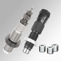 Forster Full Length Bushing Ultra Die Set (223 6.5 Creed, PRC, 308, 338 LM) + 3 Bush - В наборе: бушинговая фул-сайз матрица + 3 бушинга + микрометрическое кольцо для настройки, посадочная ультра-микрометрическая, коробка для матриц Делюкс. Forster Bushin