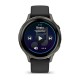 Смарт-часы Garmin Venu 4 (41 мм) сланцевый с черным силиконовым ремешком