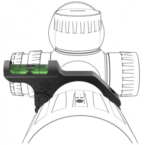 Кільце Vector Optics 34 мм з бульбашковим рівенем Gen II