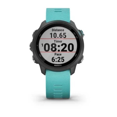 Смарт-часы Garmin Forerunner 245 Music с бирюзовым ремешком