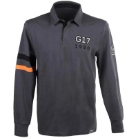 Футболка Glock G17 XXL поло с длинным рукавом Gray