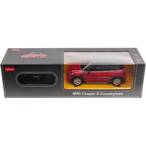 Машинка Rastar Mini Cooper S Countryman 1:24 Красный