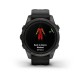 Смарт-часы Garmin epix Pro Gen 2 Sapphire Edition (42мм) карбоново-серые титановые DLC с черным ремешком