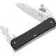 Нож многофункциональный Fox Vulpis Aluminium Black. 3 инструмента