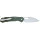 Ніж CJRB Pyrite Wharncliffe Micarta, AR-RPM9 Steel green