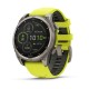 Смарт-часы Garmin fenix 8 (47 мм) Sapphire Solar титан ярко-желтый/графитовый